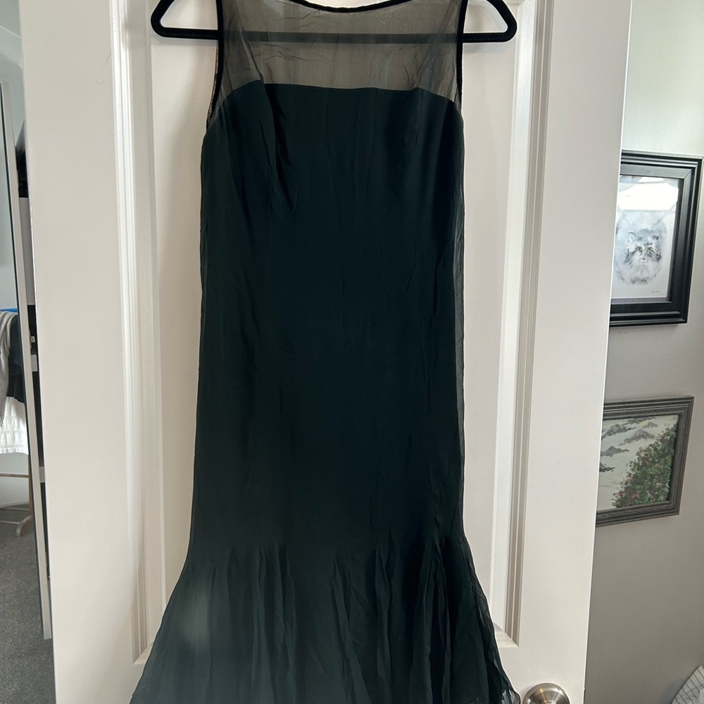 💝last chance Vintage 50’ Elegant Black Dress